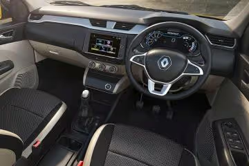 Renault Triber comes with dual front airbags, ABS with EBD, rear parking sensors